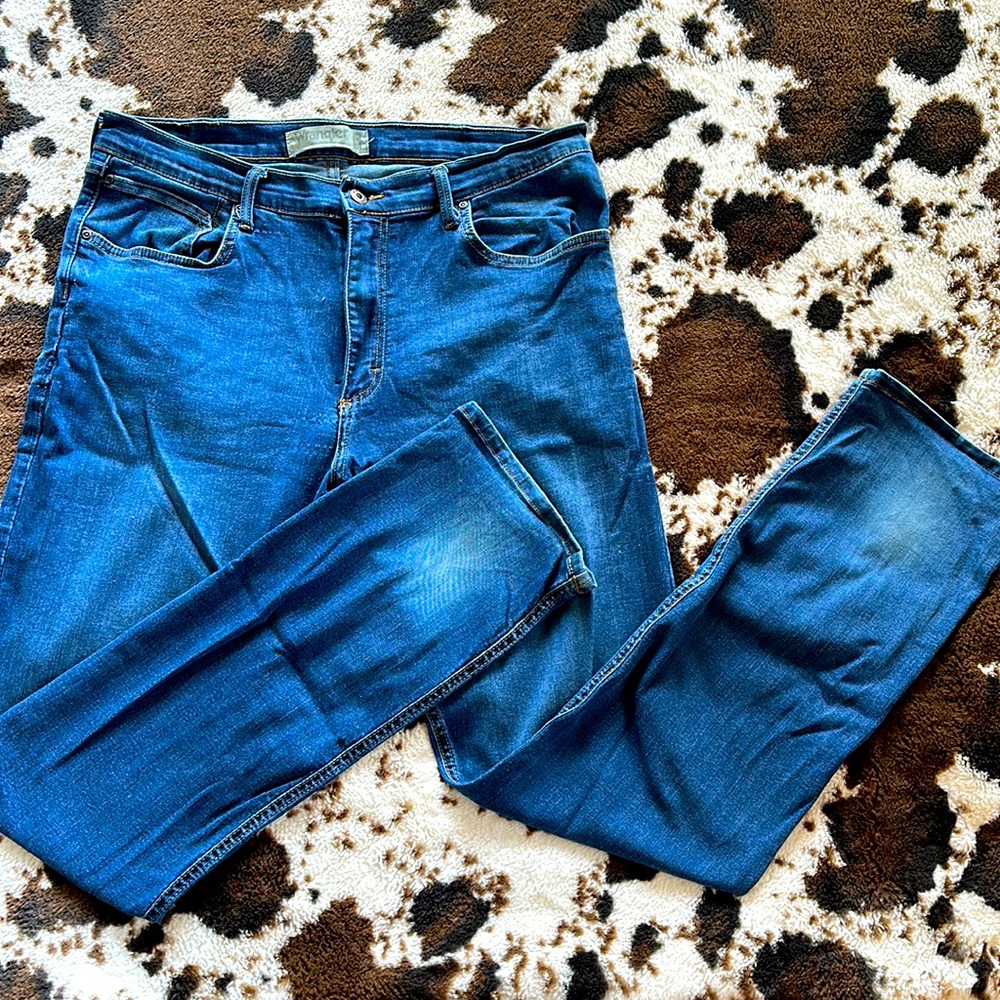 Wrangler Flex Slim Straight Jeans 36x34